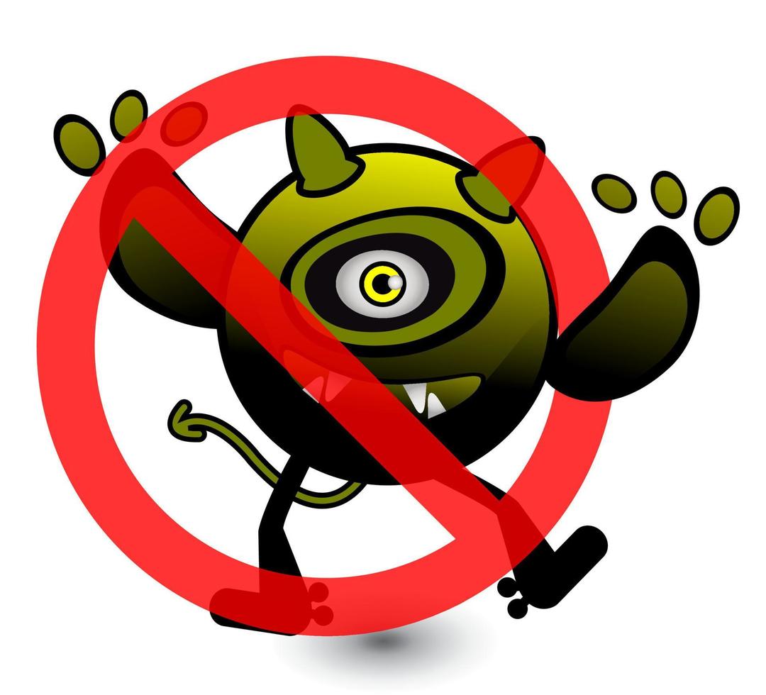 Monster illustration activity vector
