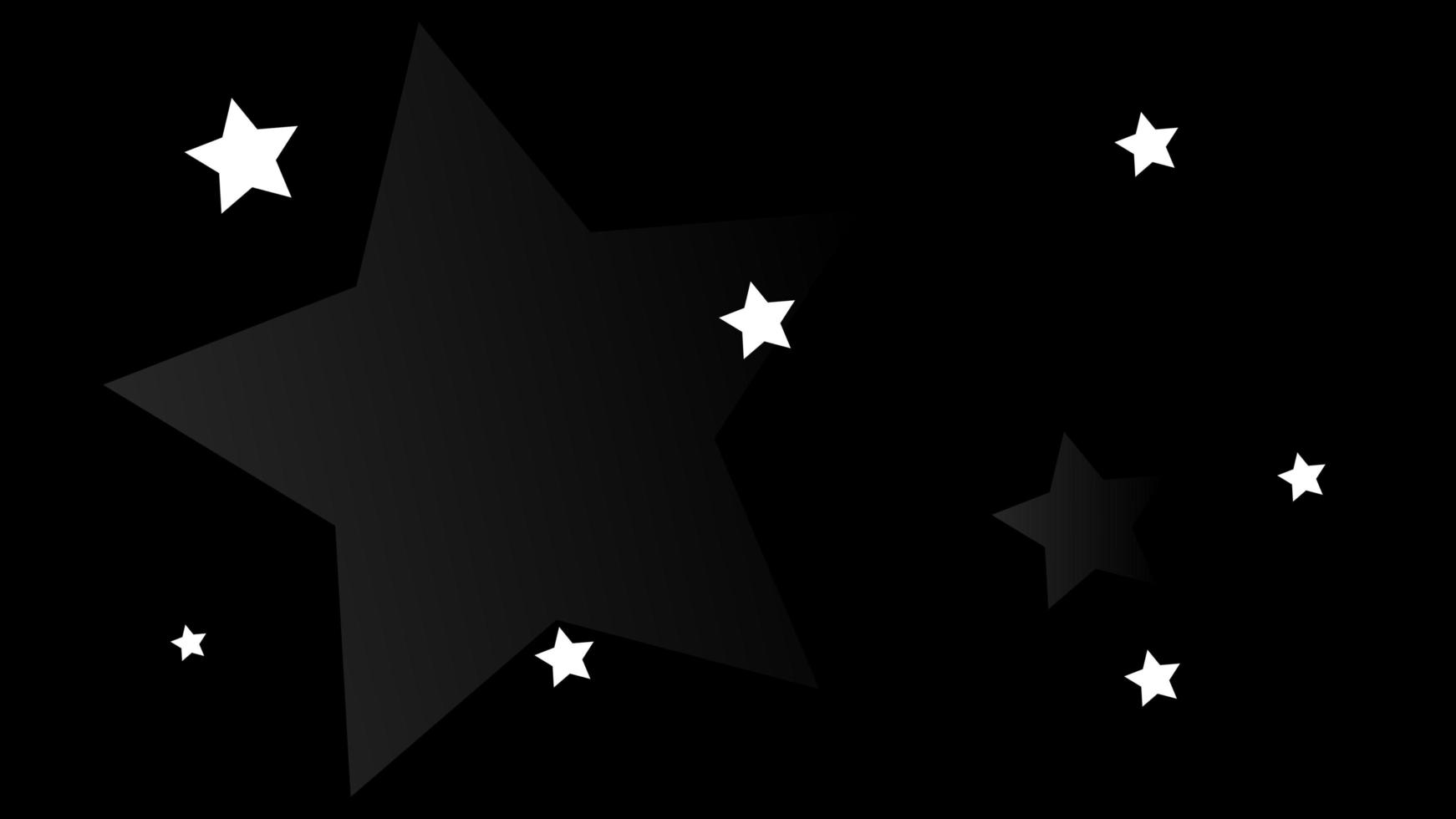 Black background with white stars is great for backgrounds, desktop wallpapers, layouts, banners and editable files photo