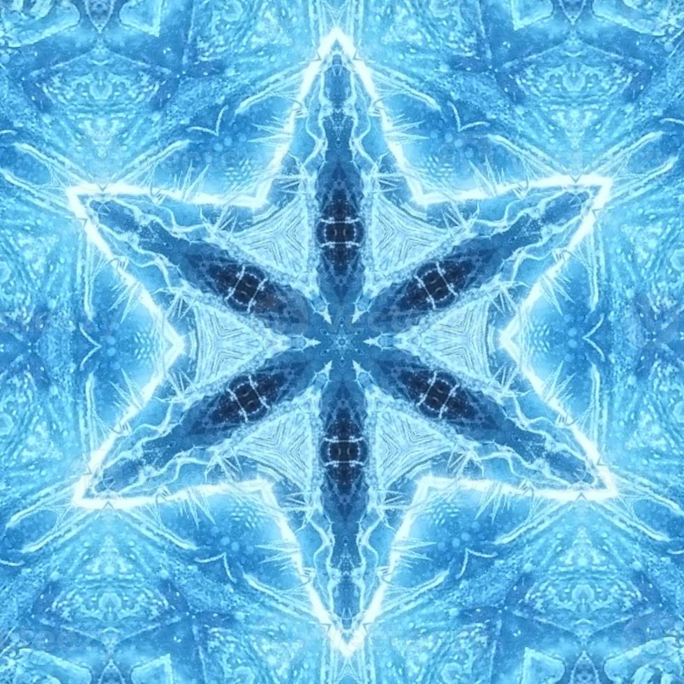 Abstract kaleidoscope background. Beautiful multicolor kaleidosc photo