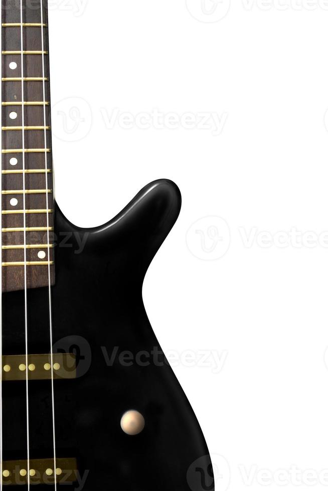 black bass instrument body photo