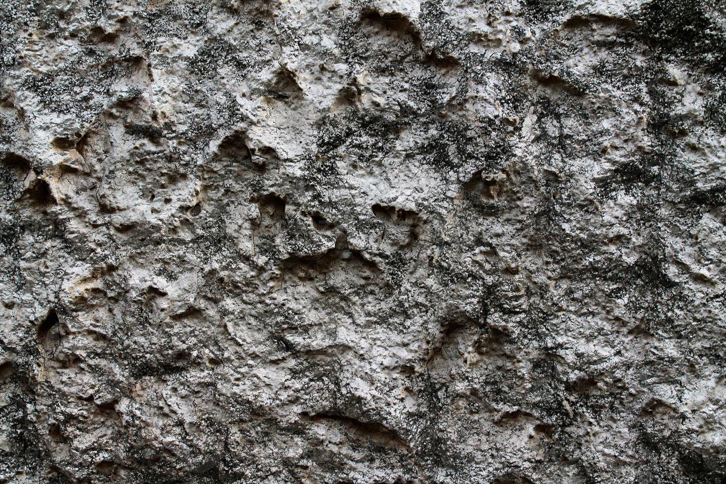 Detailed view on aged concrete walls with cracks and a lot of structure in high resolution photo