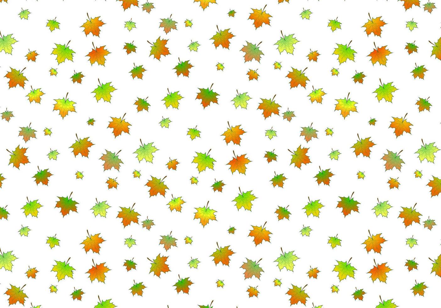 Colorful maple leaves vector background.Autumn seamless pattern. Background for site, presentation, project, business.Vector illustration