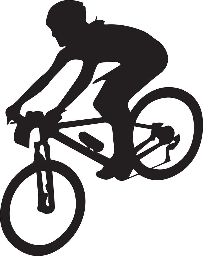 Bicycle icon. Bicycle race symbol. Cycling race flat icon. Cyclist sign. Road Cyclist Silhouette. sports logo vector