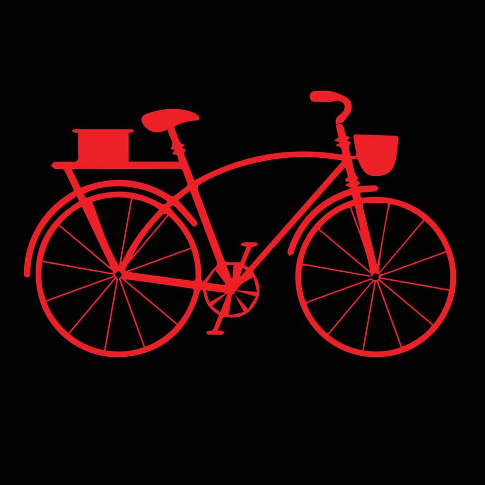 icono de bicicleta. símbolo de la carrera de bicicletas. icono plano de la carrera ciclista. señal de ciclista. silueta de ciclista de carretera. logotipo deportivo vector