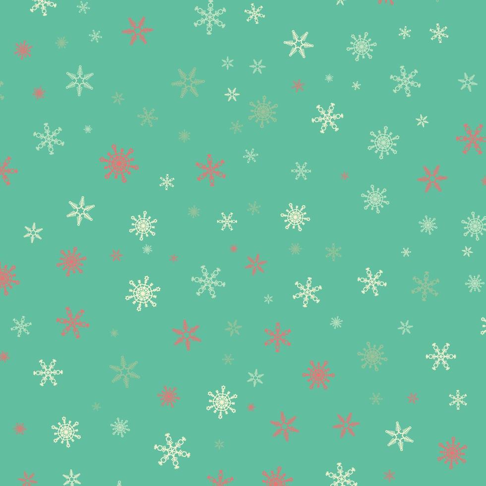 Simple Christmas seamless pattern vector