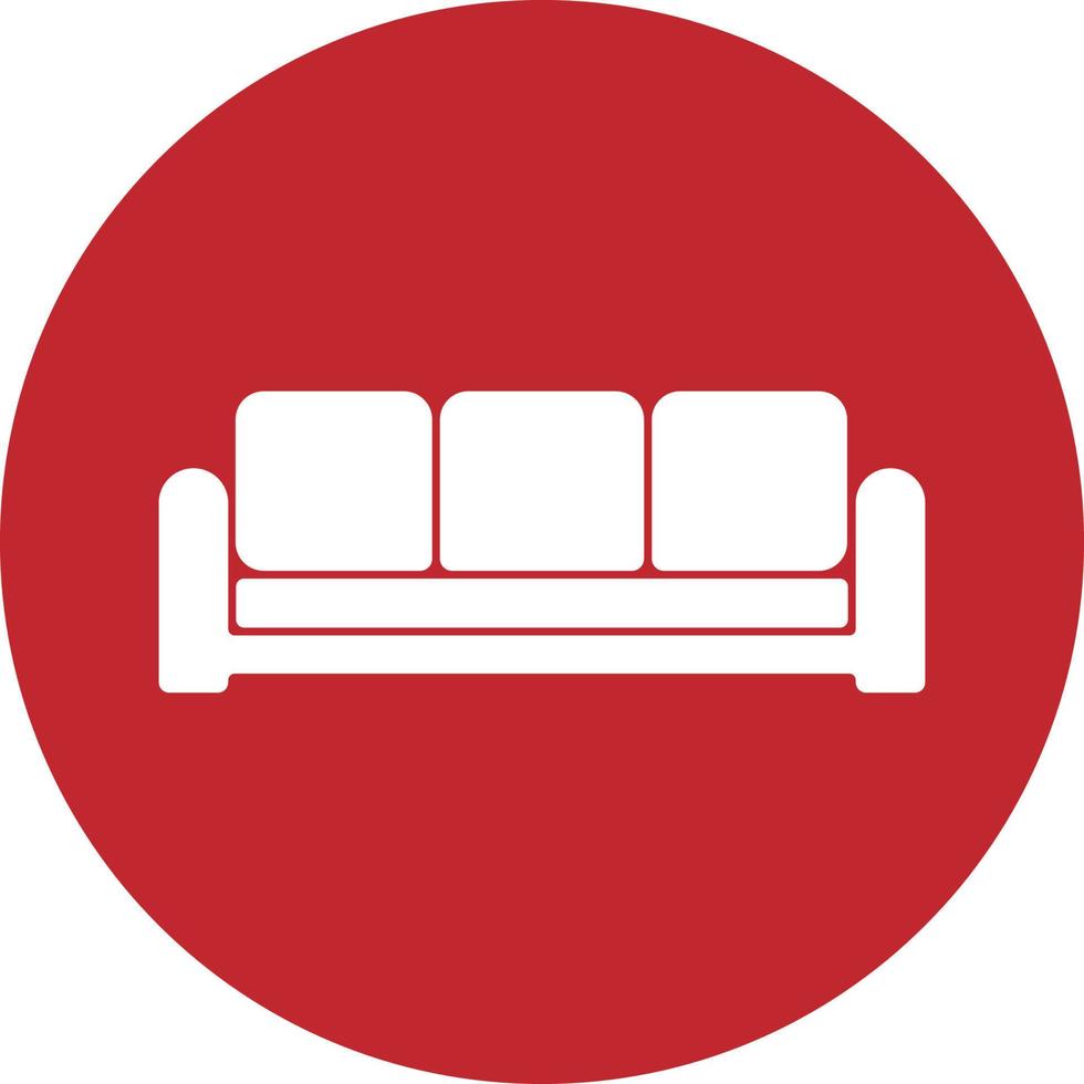 Sofa Flat Icon vector