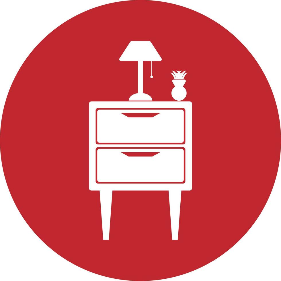Sideboard Flat Icon vector