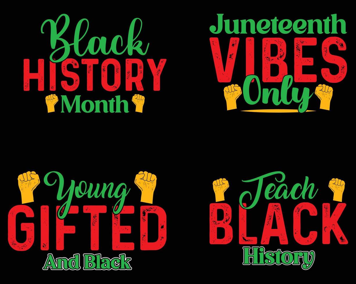 Black History Month svg design. vector