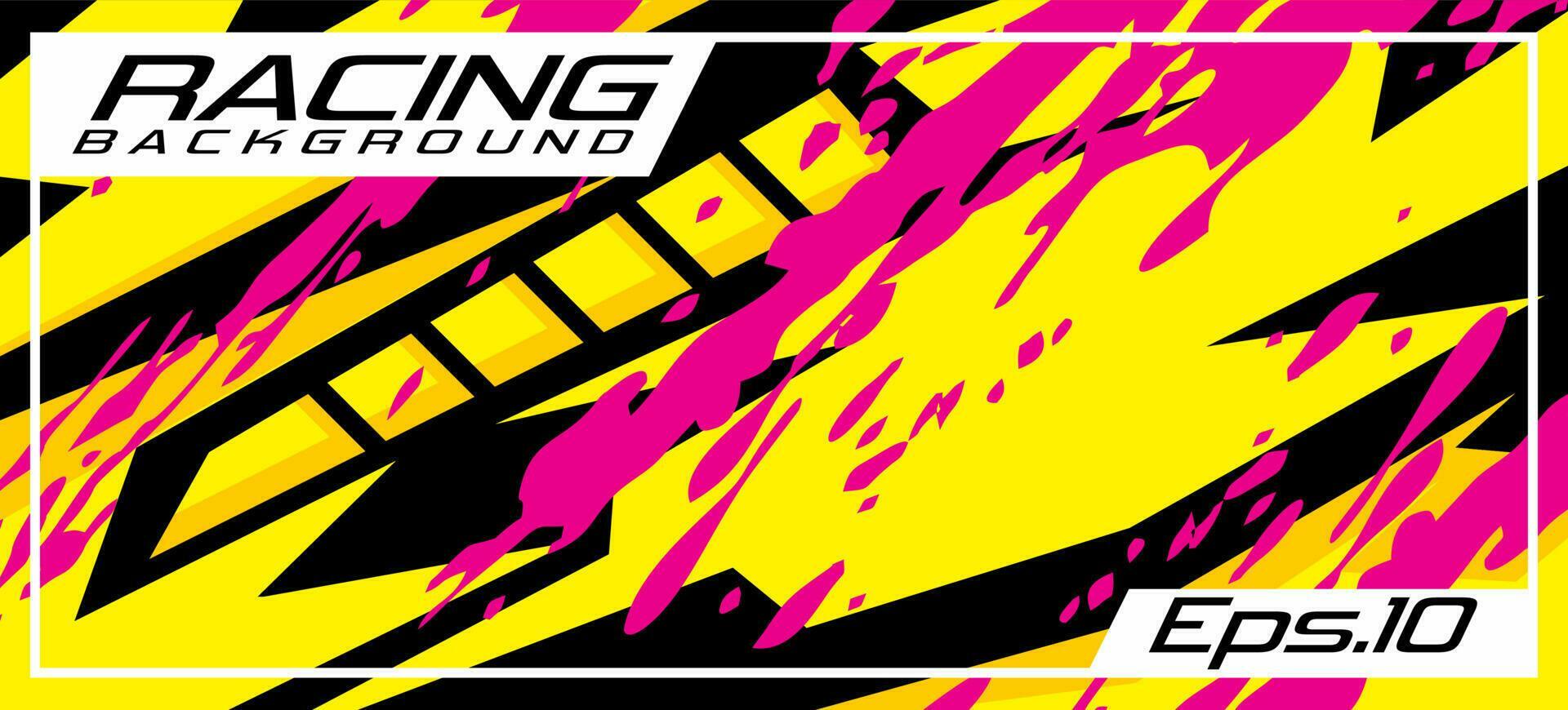 racing car livery wrap background design 15635570 Vector Art at Vecteezy