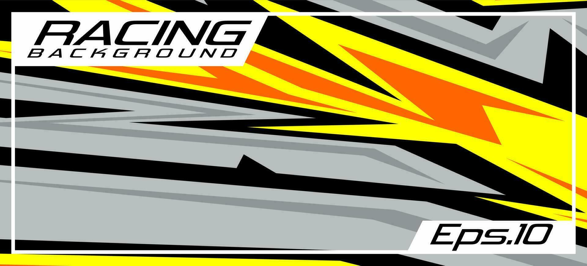 racing car livery wrap background design vector