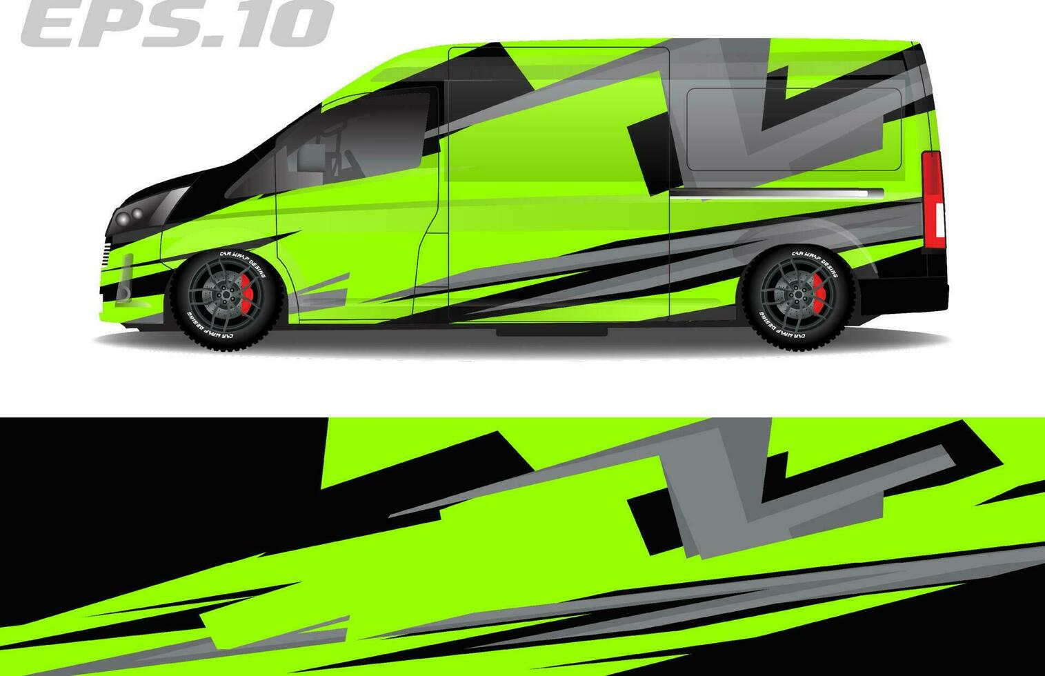 vector design for van livery stickers and others