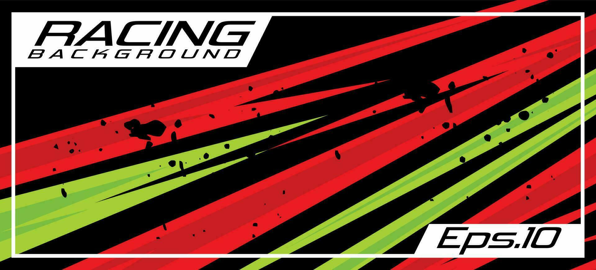 racing car livery wrap background design vector