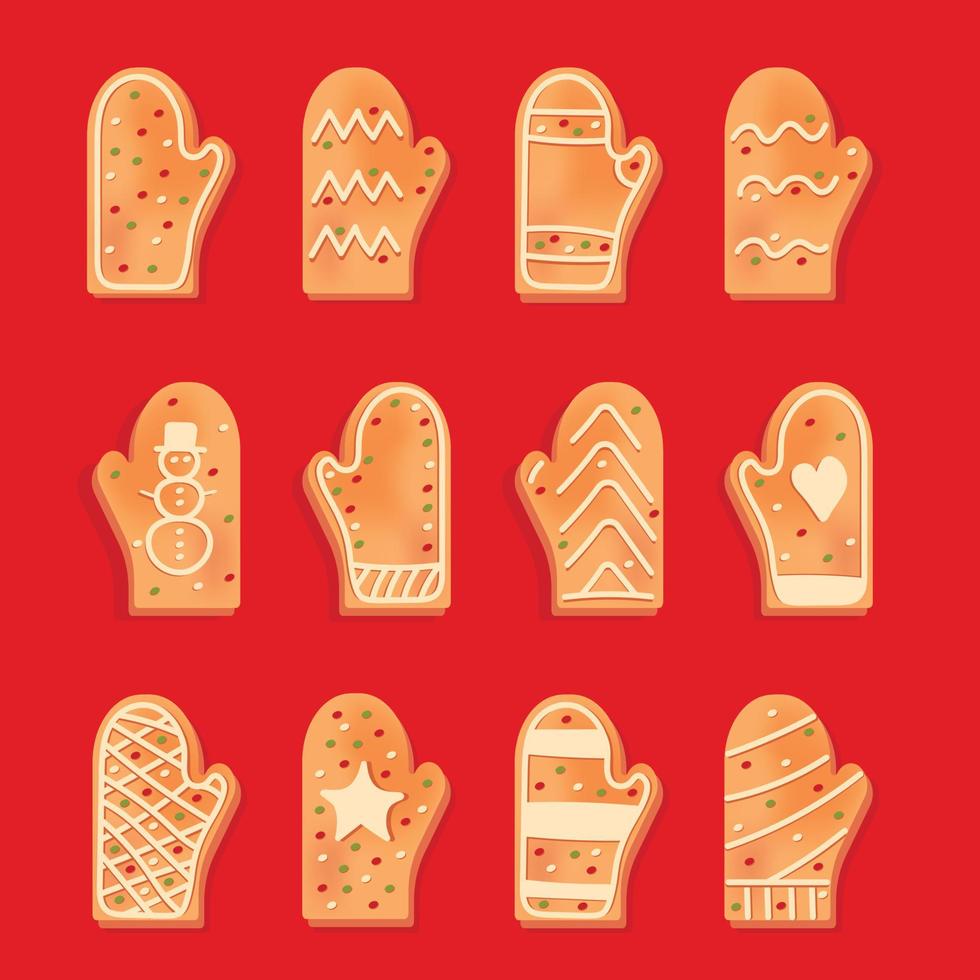 Christmas ginger bread vector