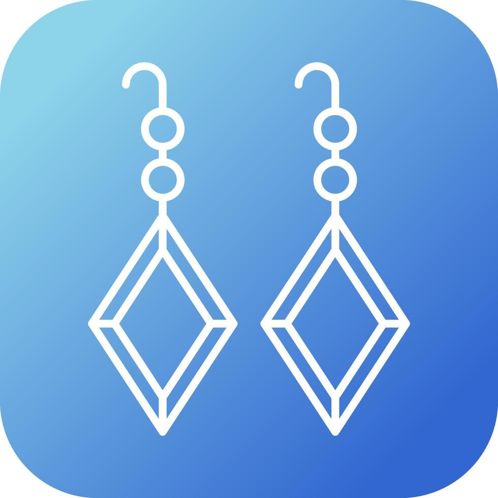 Earrings Vector Icon