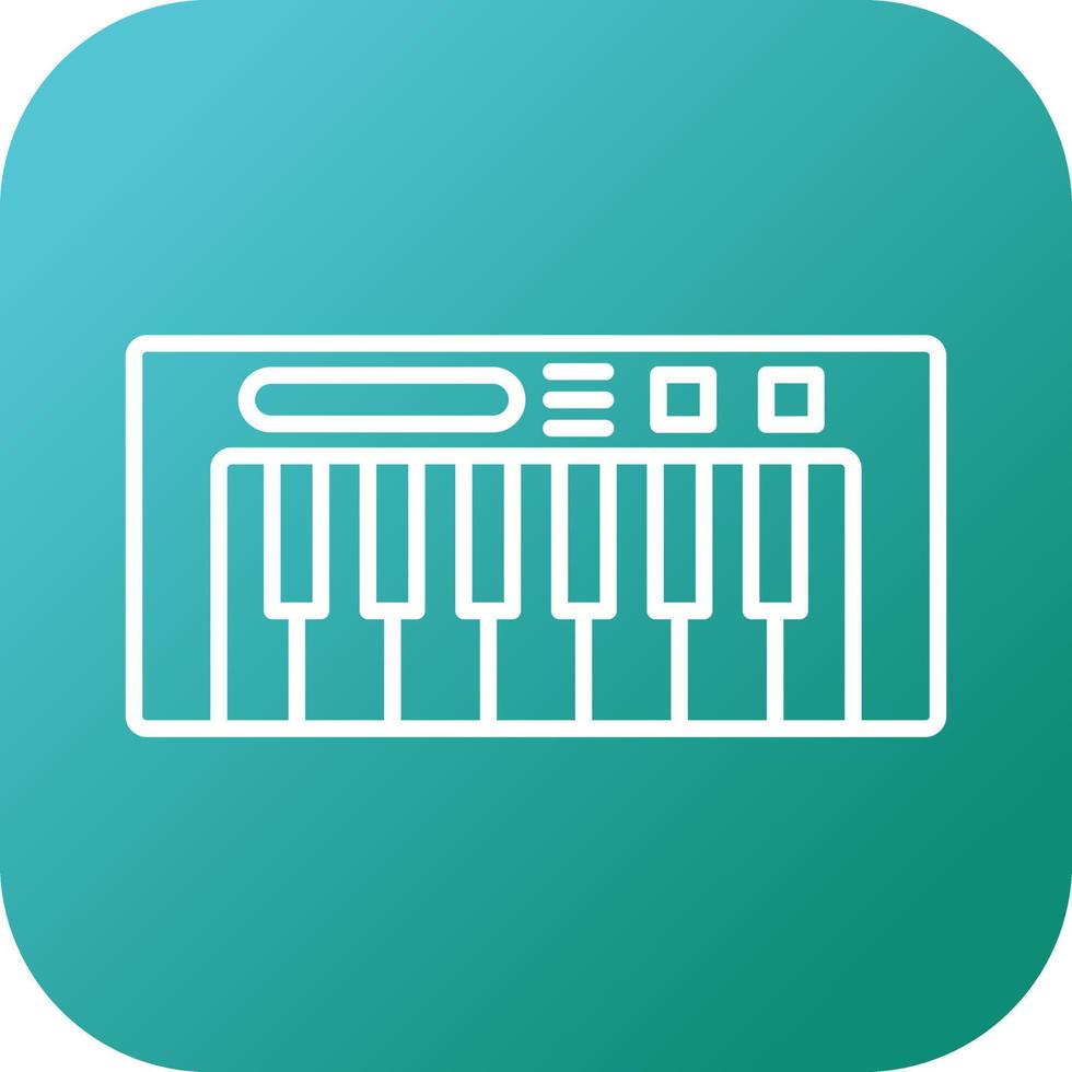 Piano Vector Icon