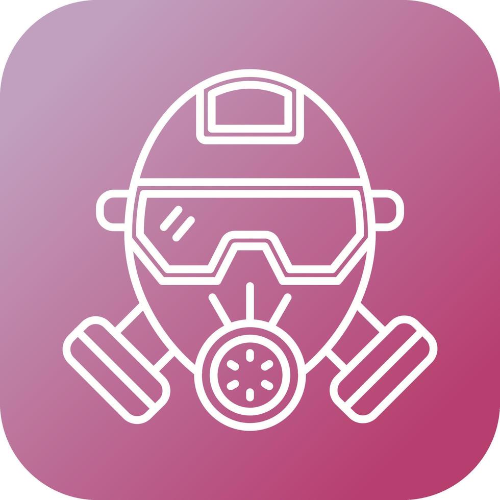 Gas Mask Vector Icon