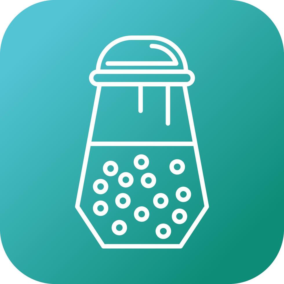 Salt Shaker Vector Icon