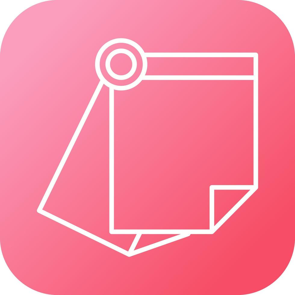 Sticky Note Vector Icon
