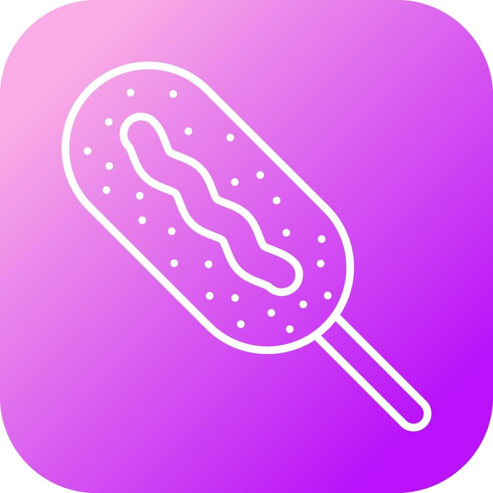 Corndog Vector Icon