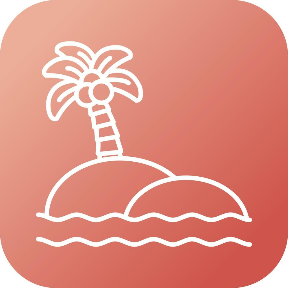 Island Vector Icon