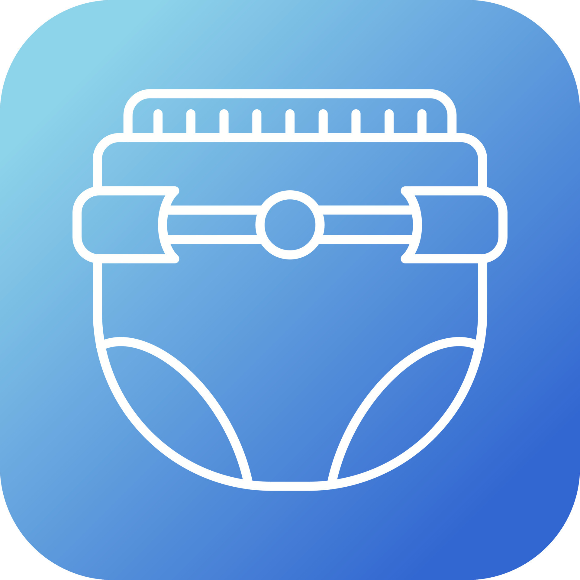 Diaper Vector Icon 15636377 Vector Art at Vecteezy