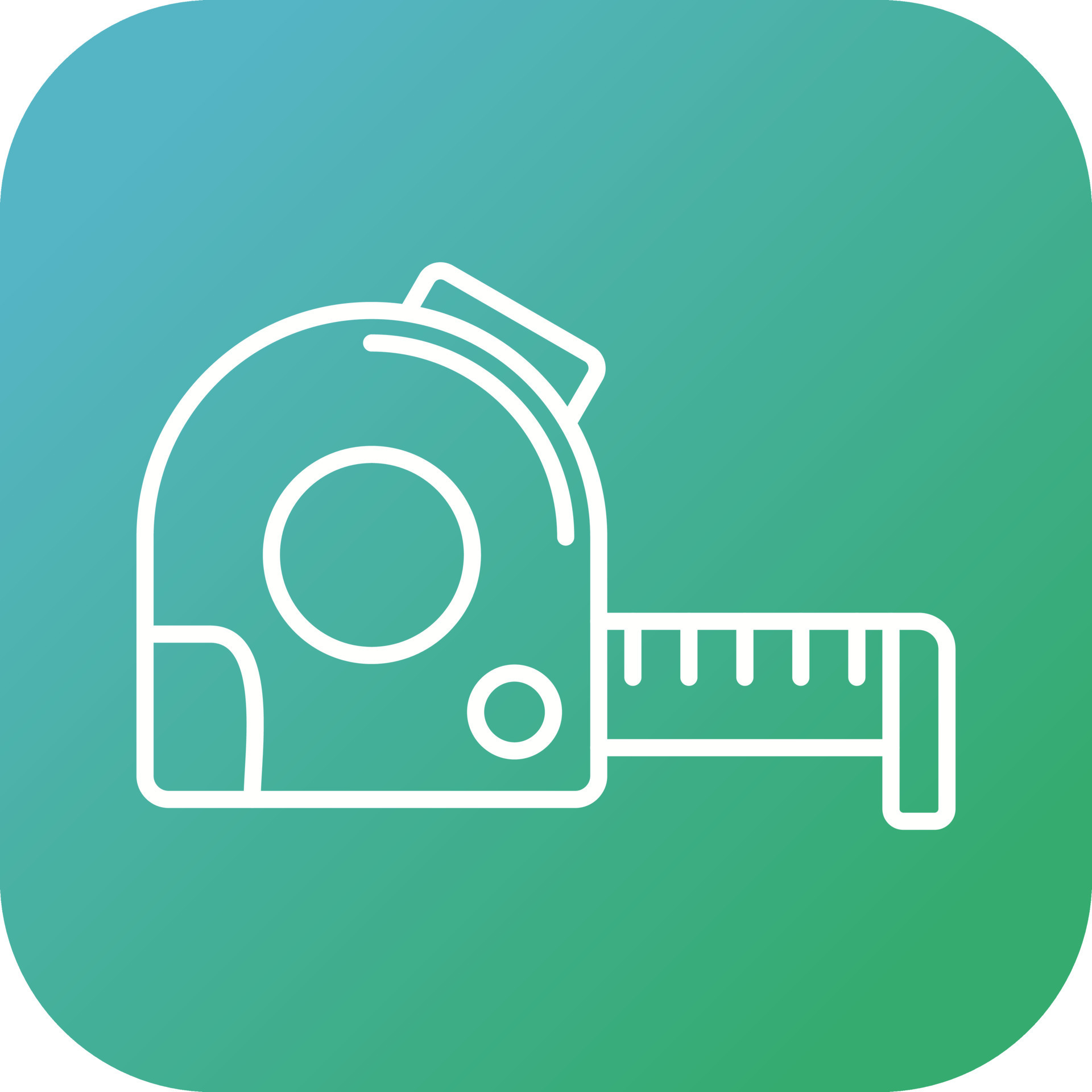 Measuring Tape Vector Icon 15636451 Vector Art at Vecteezy