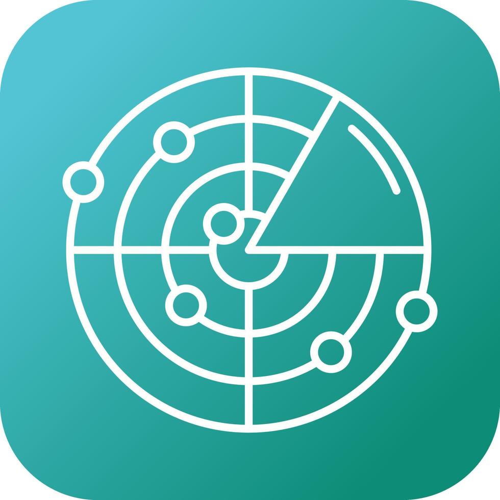Radar Vector Icon