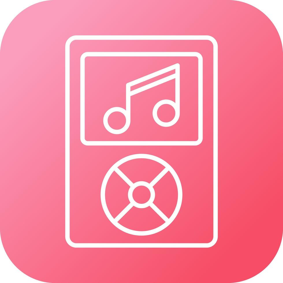 Music Player Vector Icon