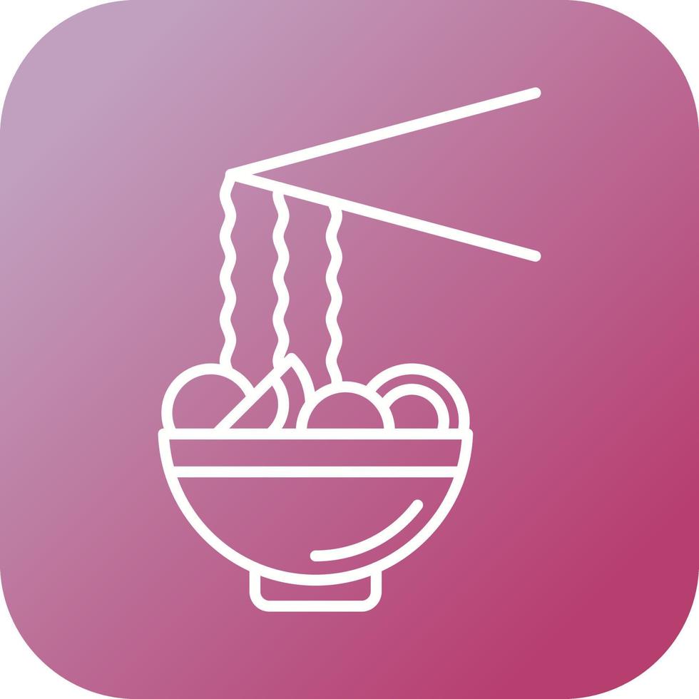 Asian Food Vector Icon