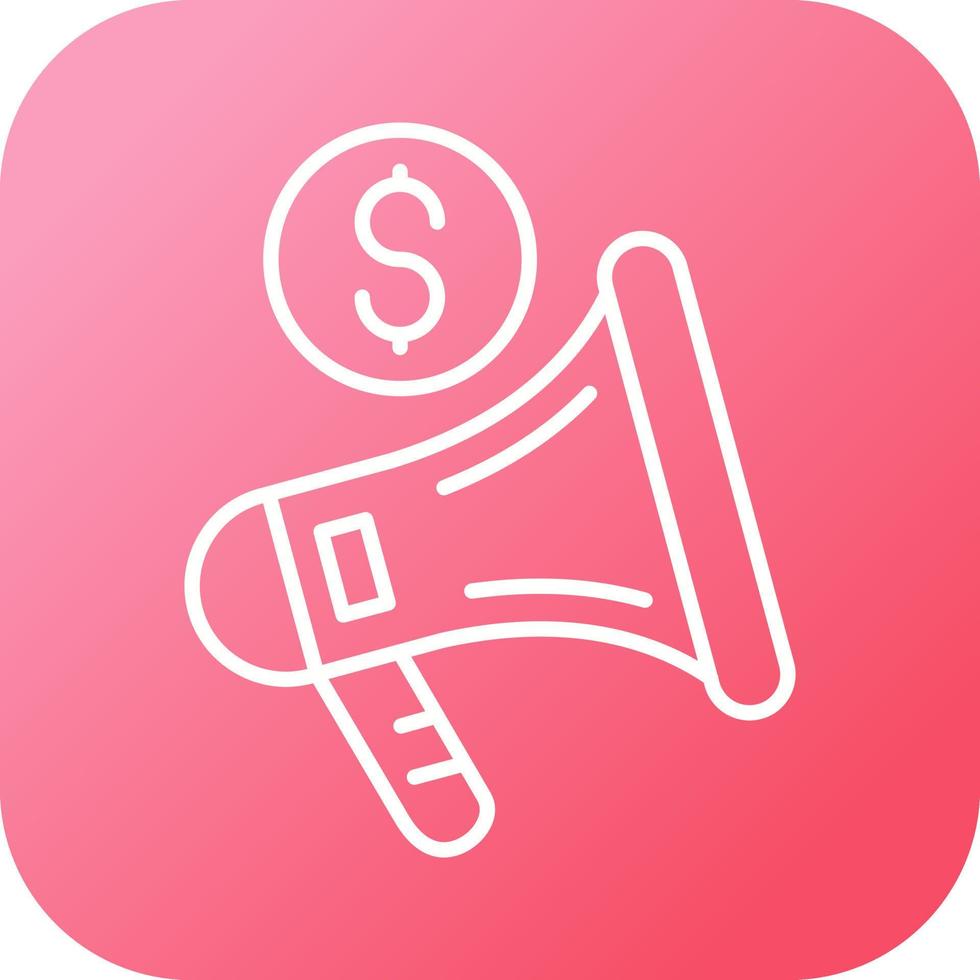Sponsorship Vector Icon