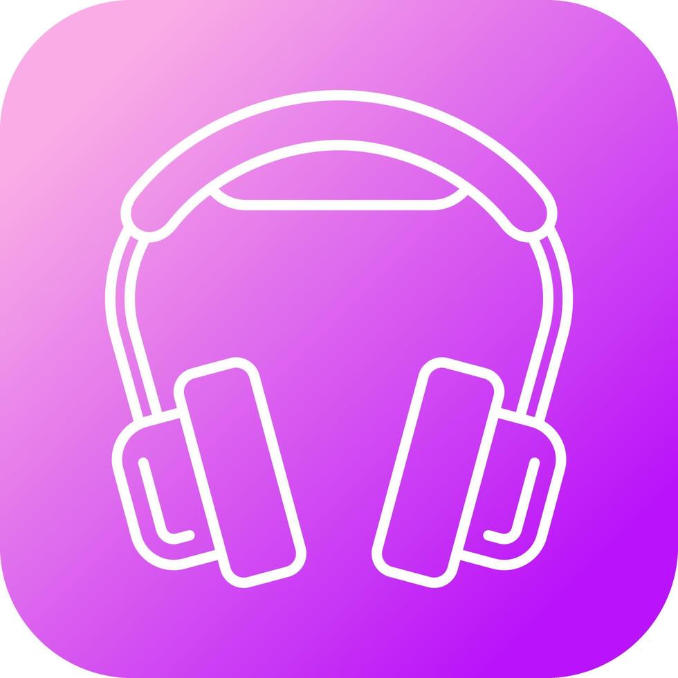 Headphones Vector Icon 15637121 Vector Art at Vecteezy
