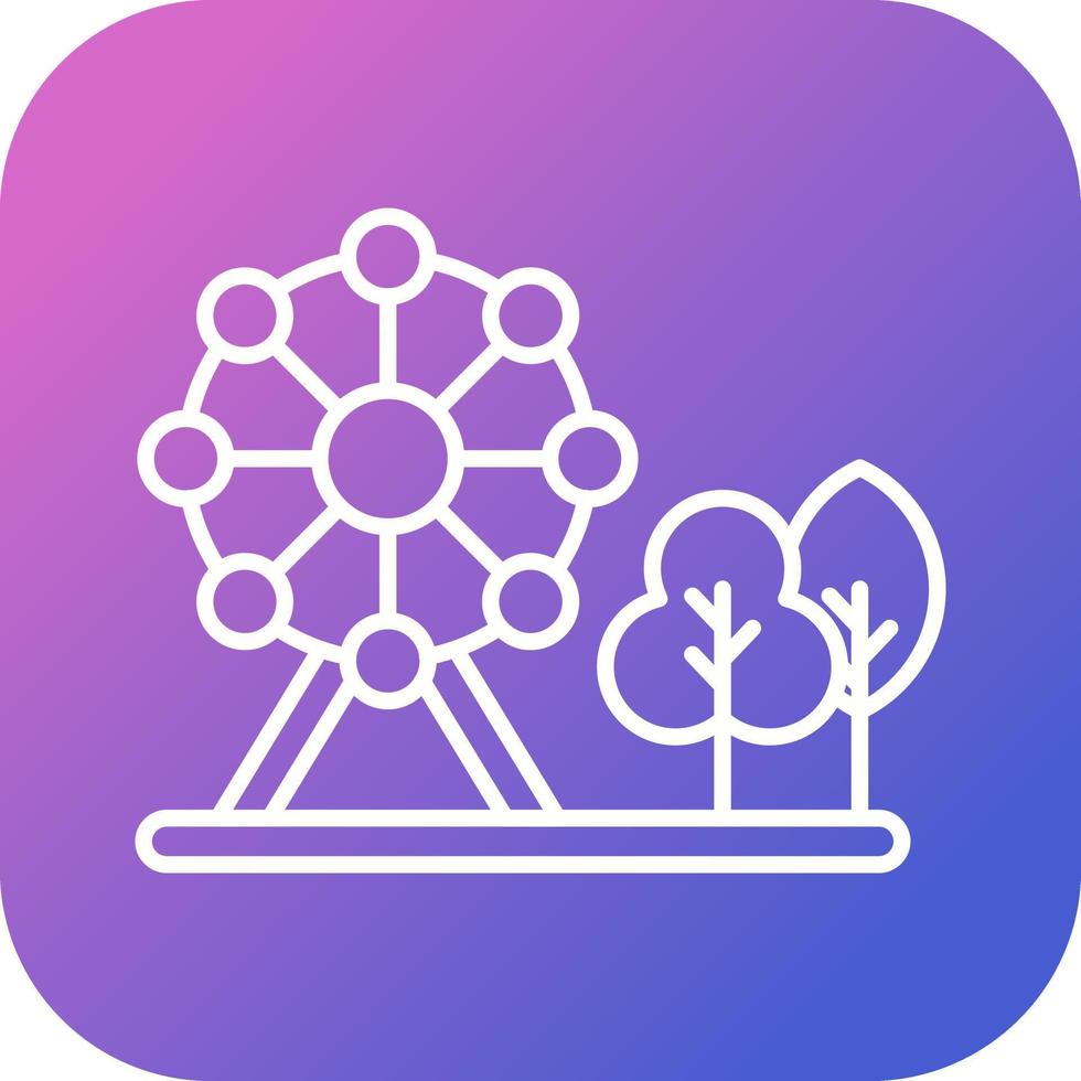 Park Vector Icon