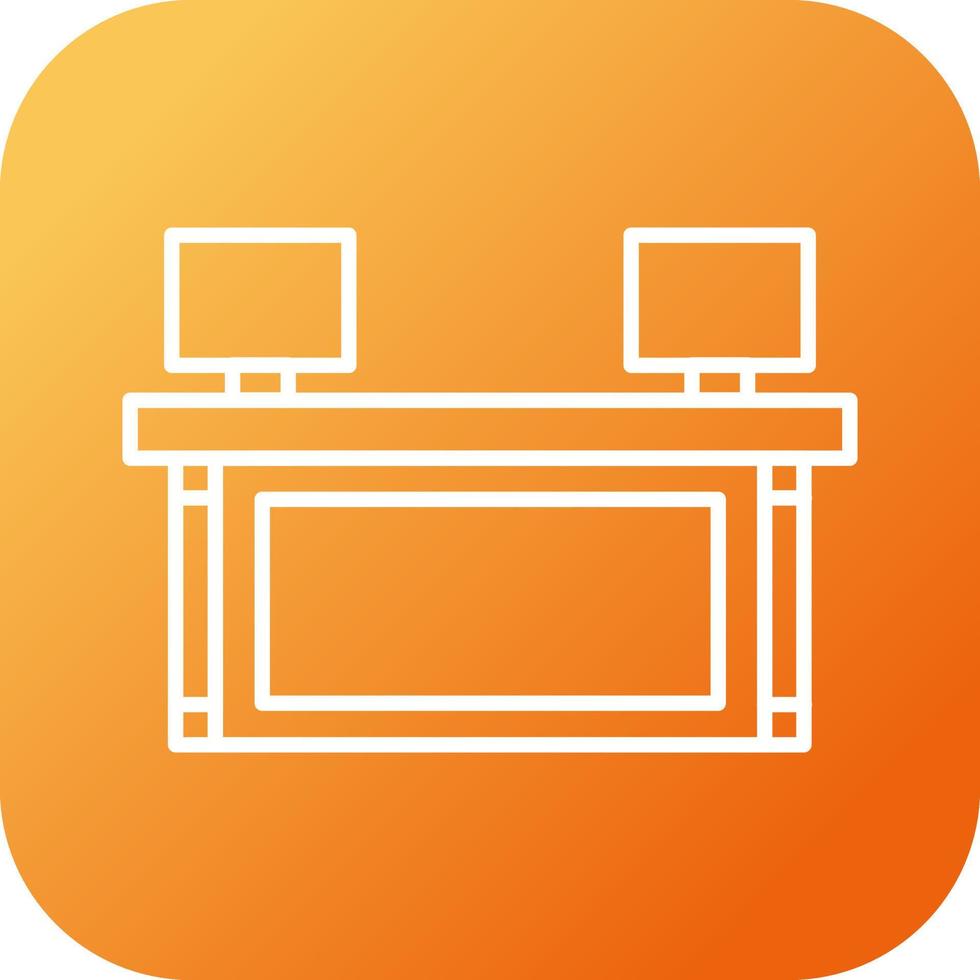 Reception Vector Icon