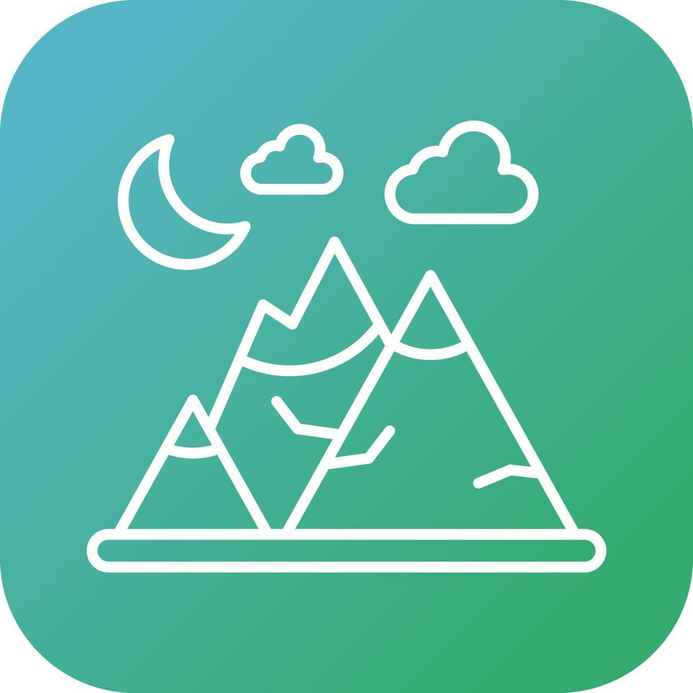 Mountain Vector Icon