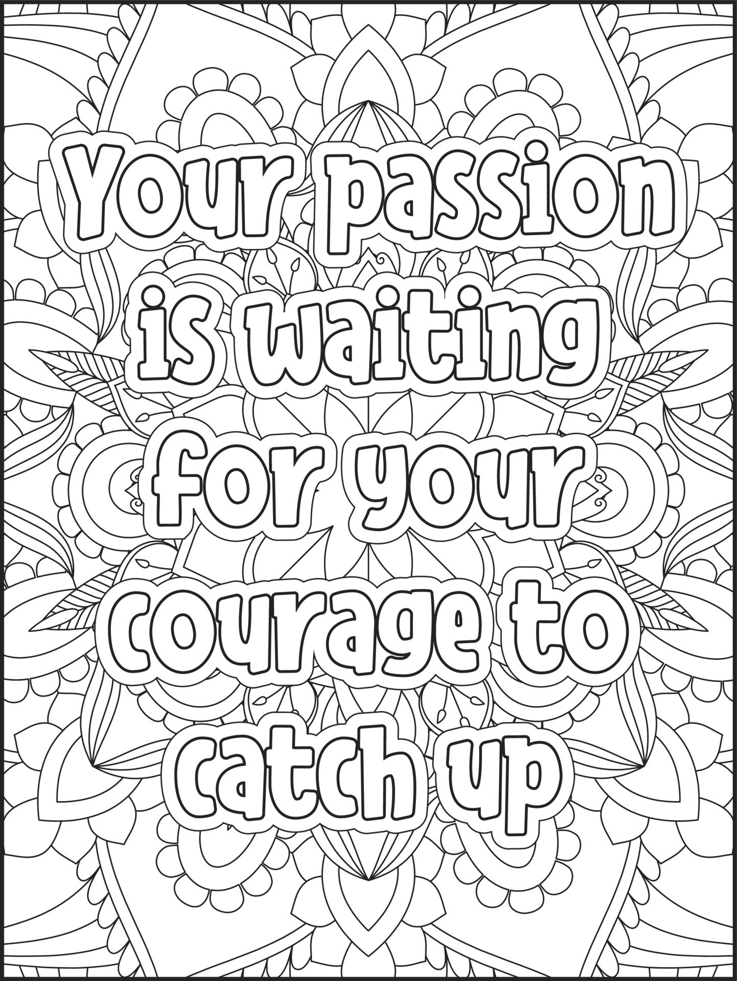 Courage Coloring Pages