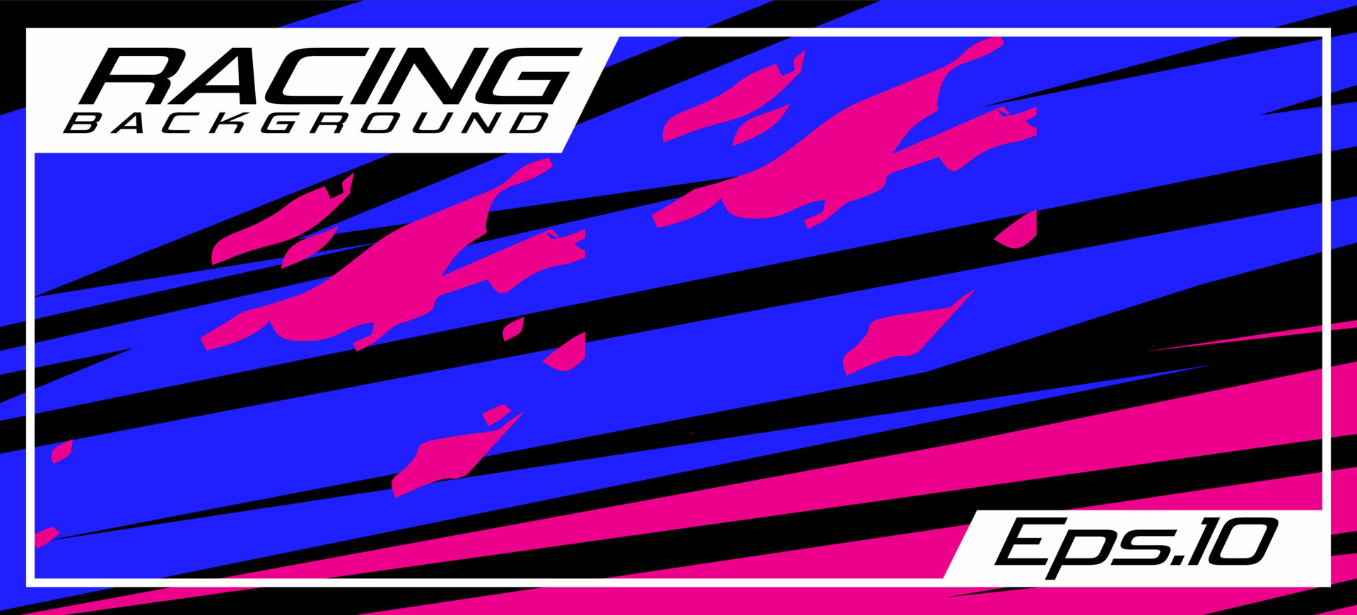 racing car livery wrap background design 15638940 Vector Art at Vecteezy