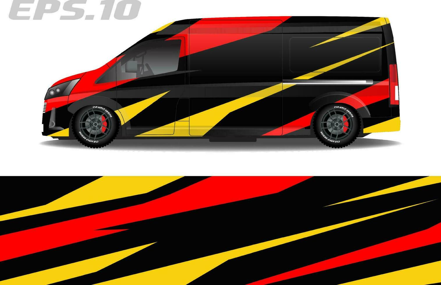 van livery design for an automotive company vector