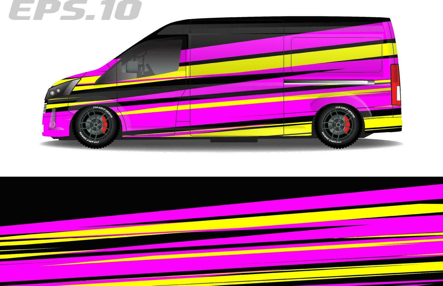 abstract pattern racing car background design vector