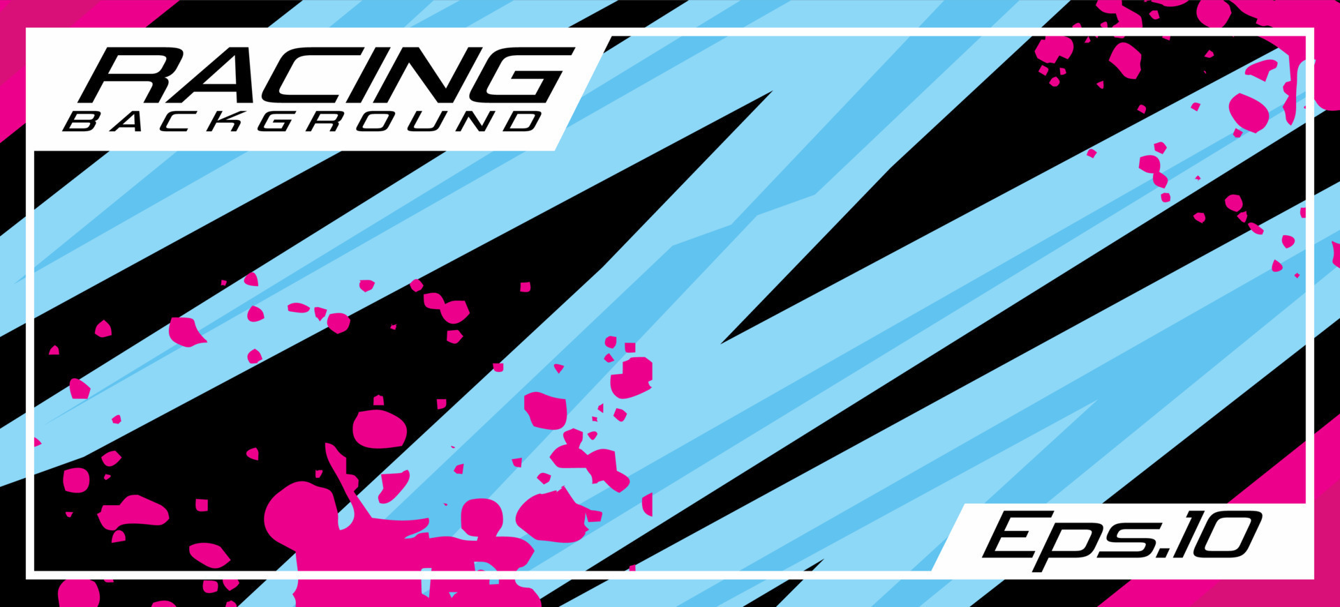 racing car livery wrap background design 15638969 Vector Art at Vecteezy