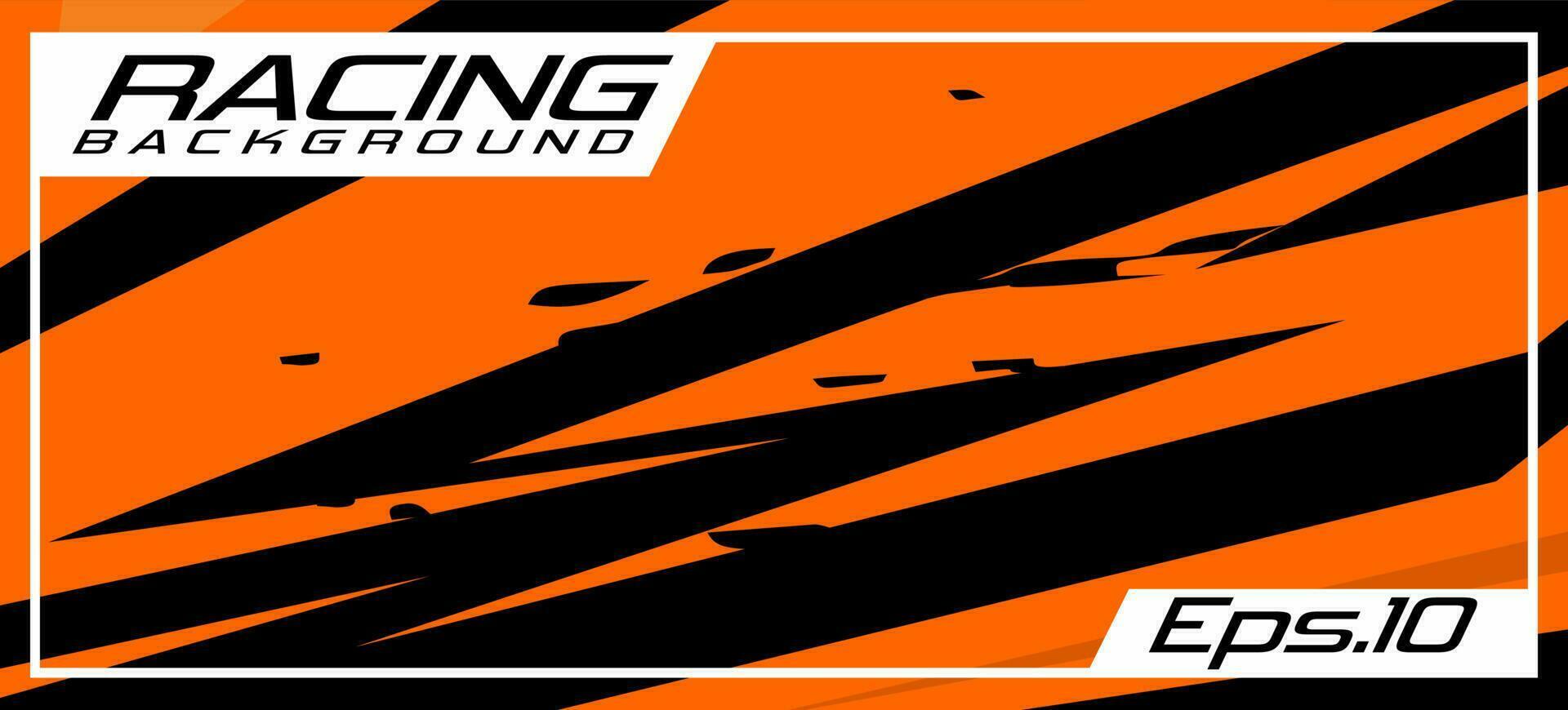 racing car livery wrap background design vector
