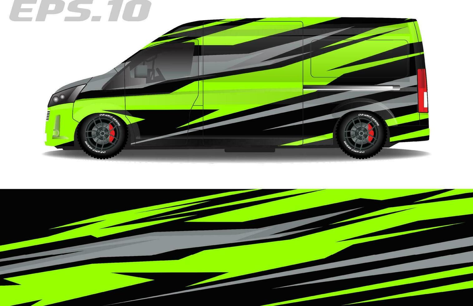 van livery design for an automotive company vector