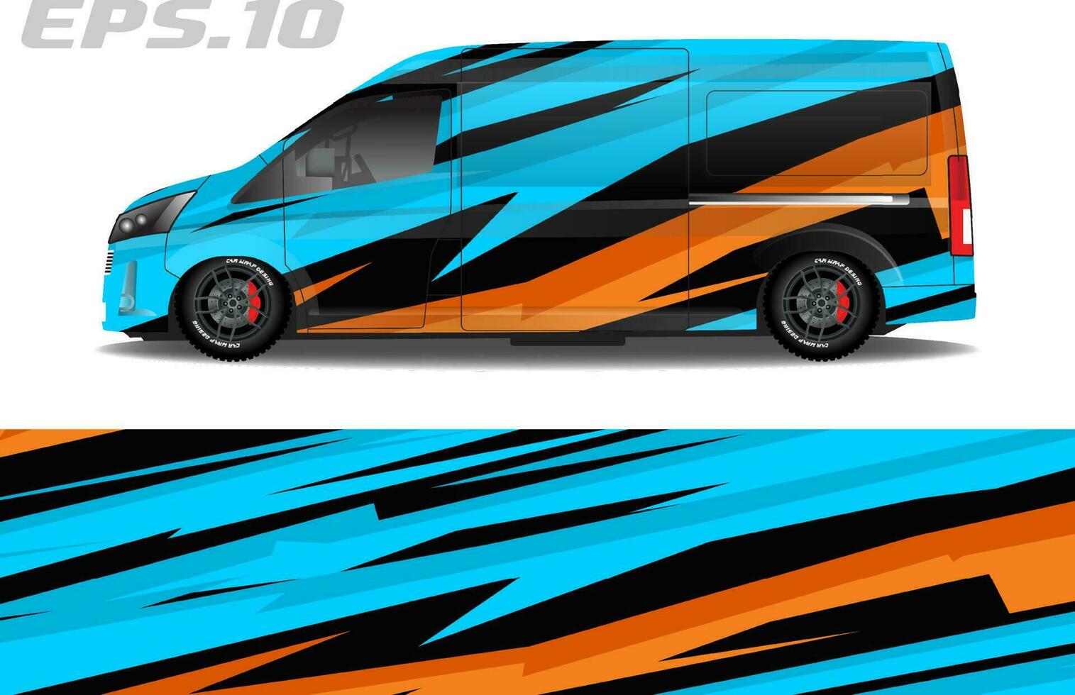 vector design for van livery stickers and others