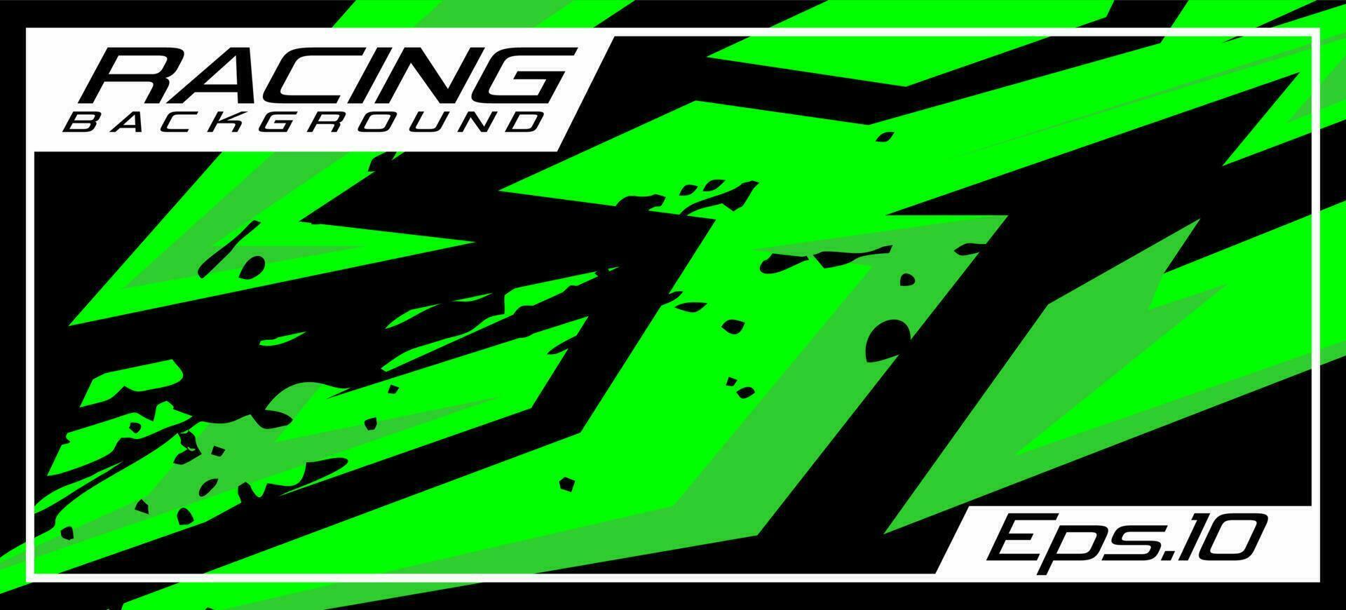 racing car livery wrap background design vector
