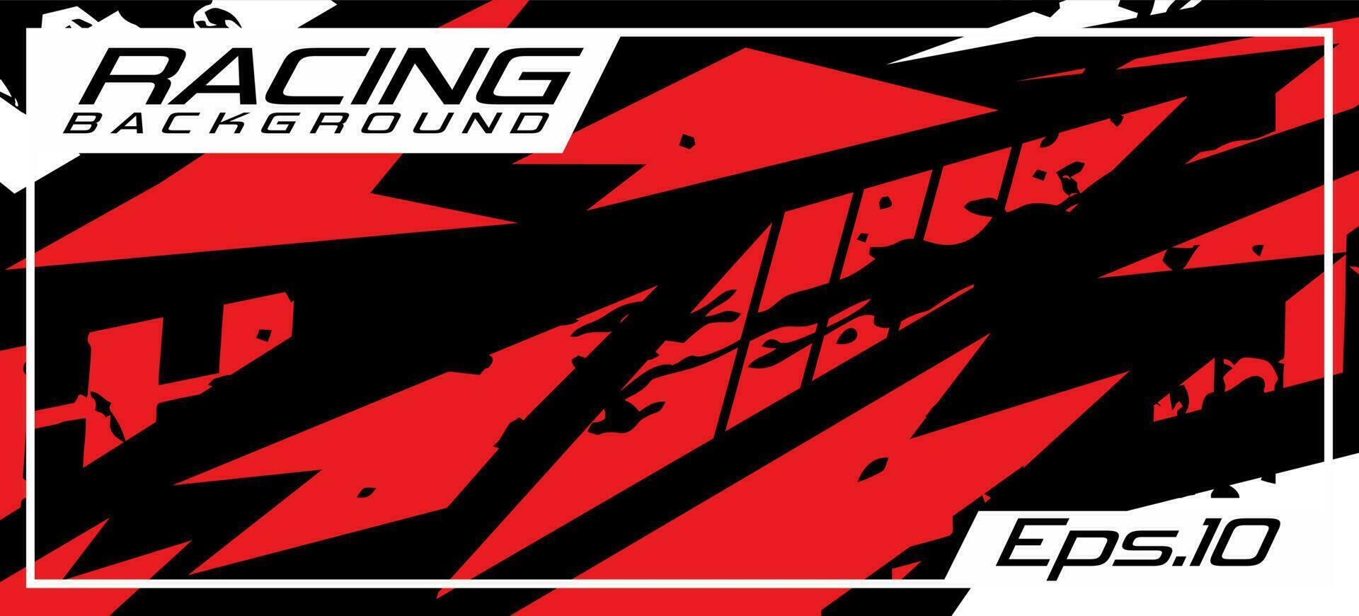 racing car livery wrap background design vector