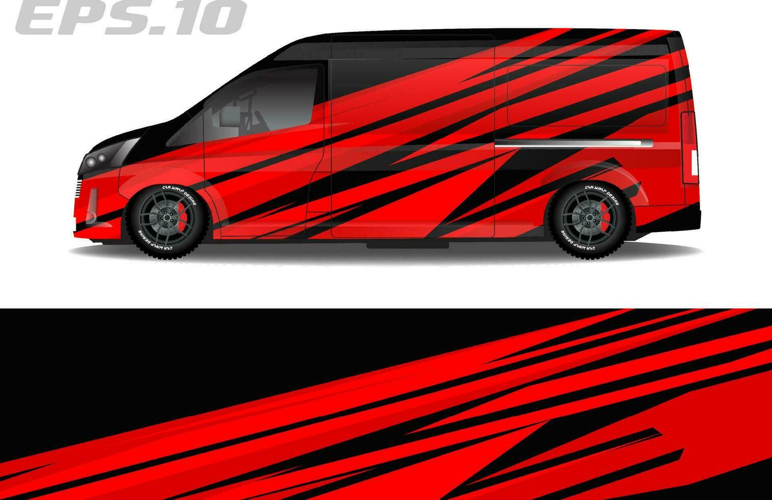 van livery design for an automotive company vector