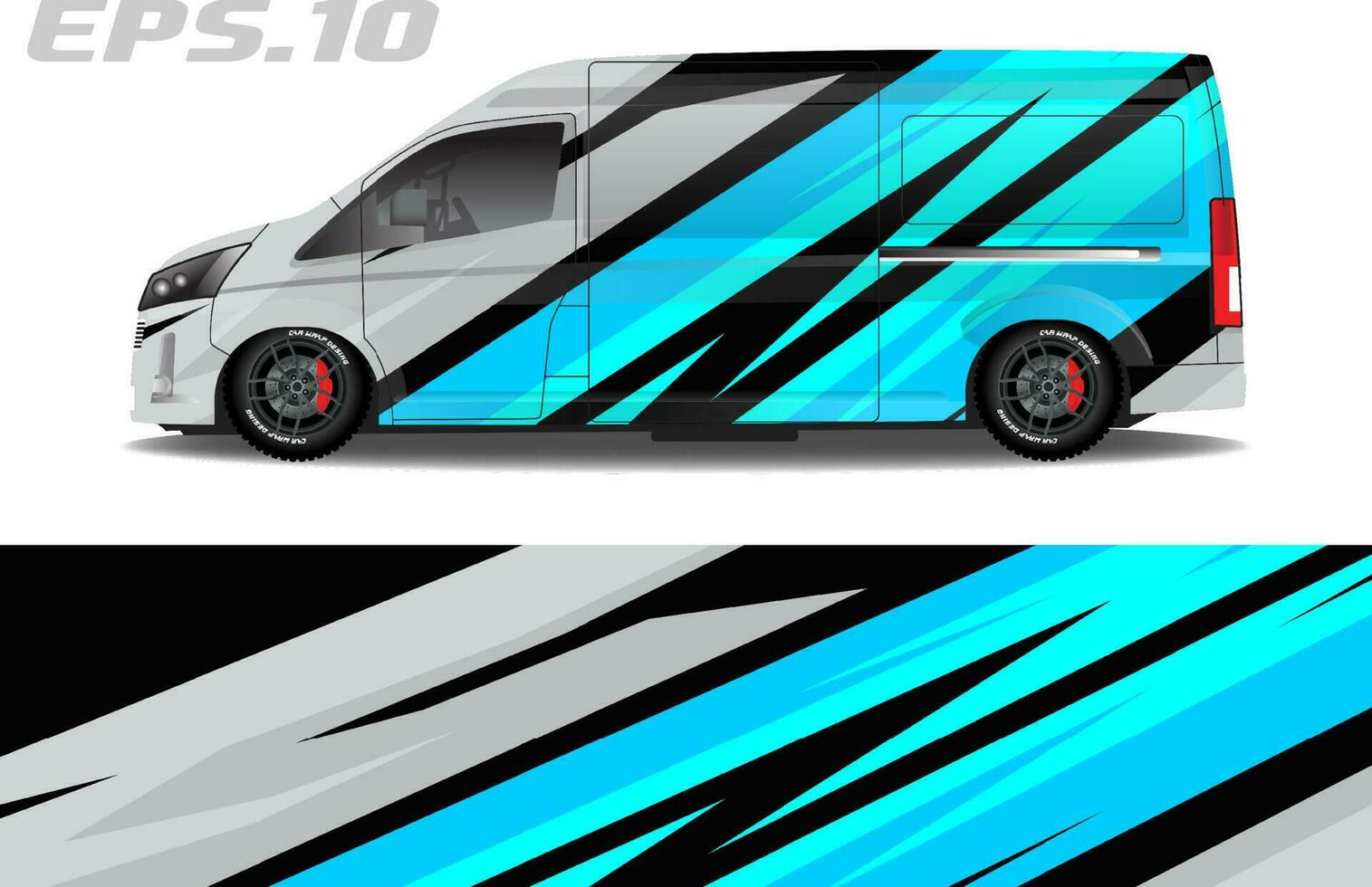 vector design for van livery stickers and others
