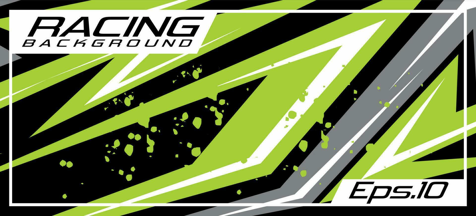 racing car livery wrap background design vector