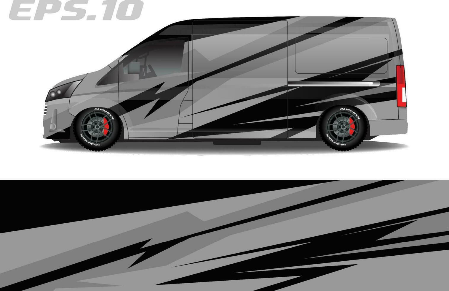 vector design for van livery stickers and others