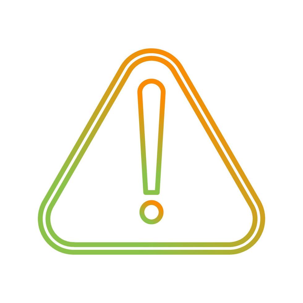 Warning Sign Vector Icon