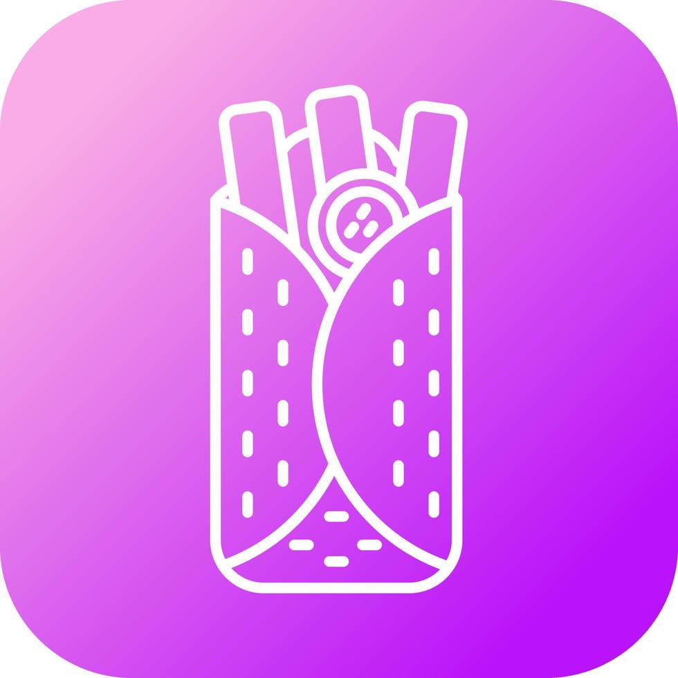 Fajita Vector Icon